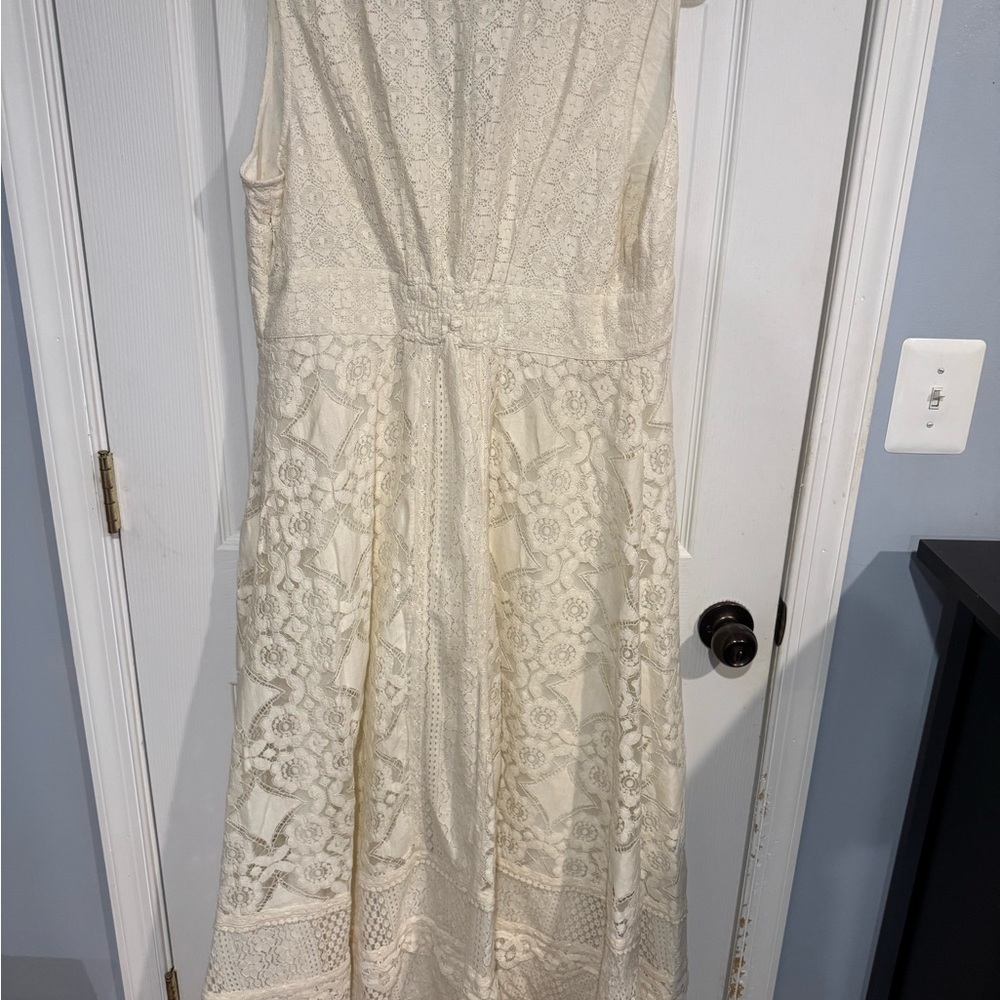 Anthropologie Verb by Pallas Singhee Sleeveless V-neck Maxi Dress - Picture 9 of 16